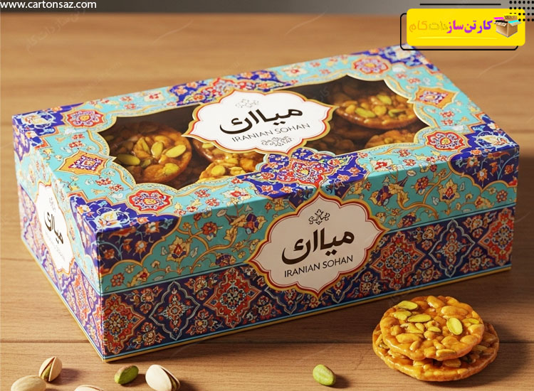 بسته بندی سوهان جنس مقوایی طلقی