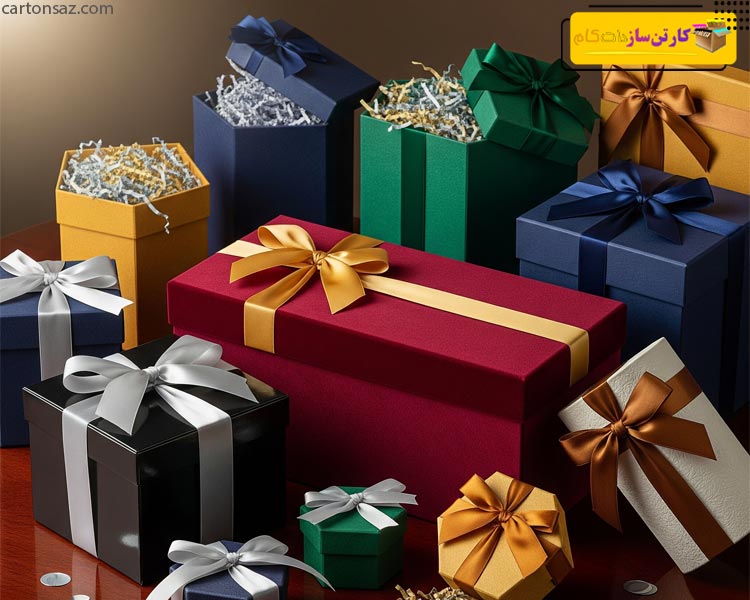 انواع جعبه کادویی: از مقوایی تا جعبه لوکس