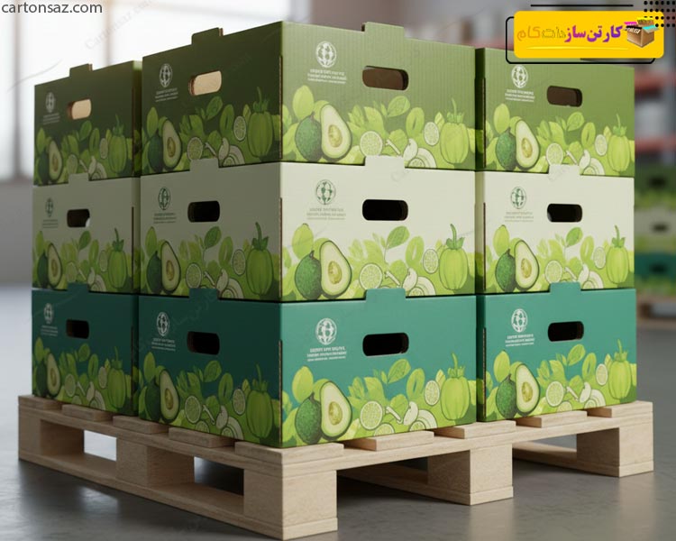 انتخاب متریال کارتن مدل سبدی