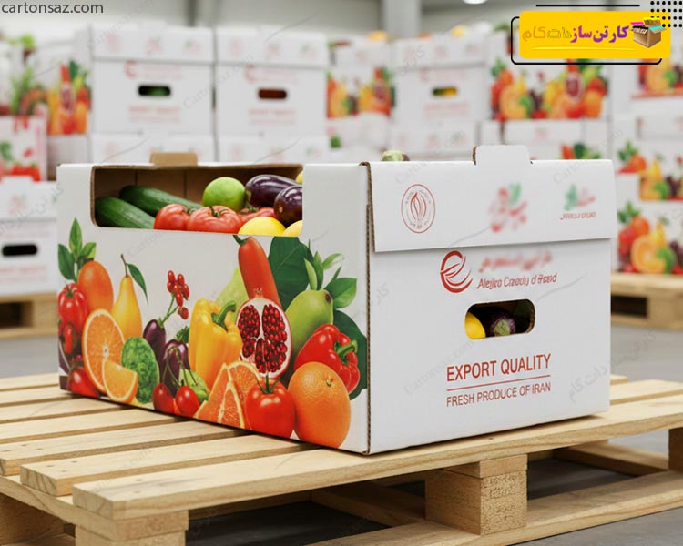 نقش کارتن ساز دات کام در بهینه سازی بسته بندی صادراتی سبدی