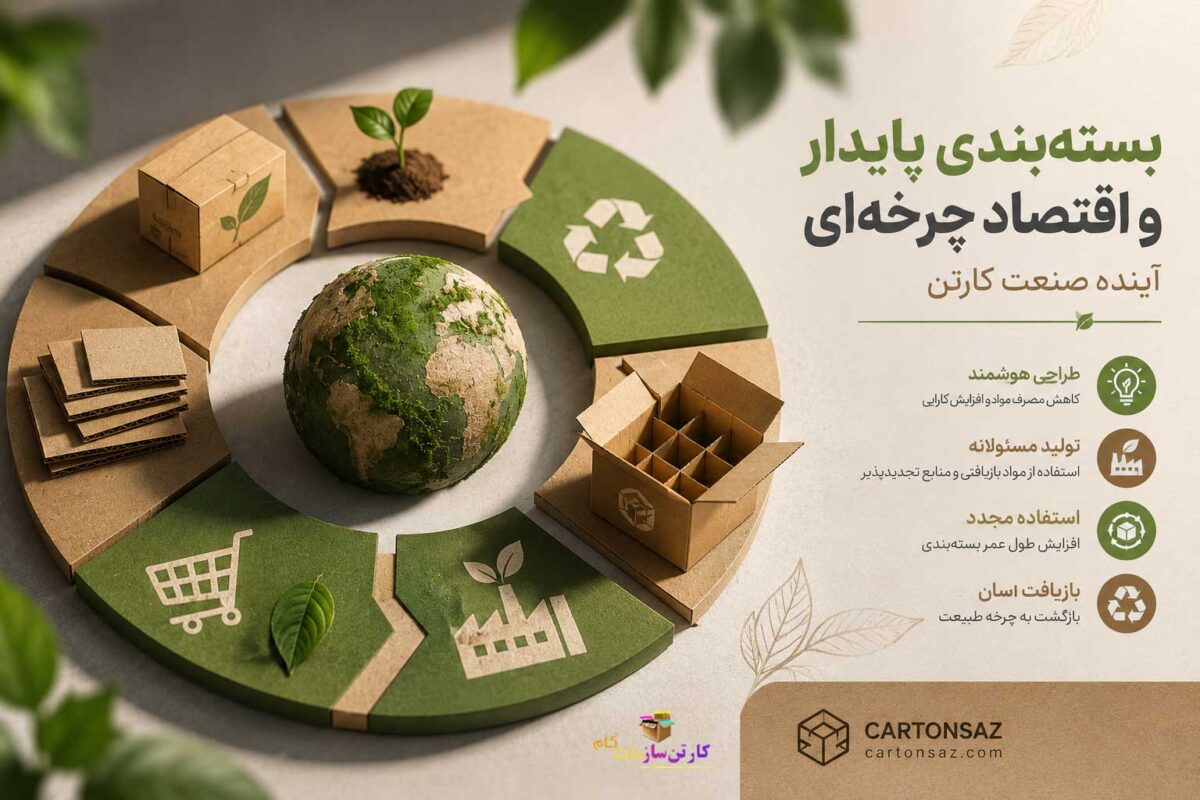 بسته بندی پایدار و اقتصاد چرخه ای