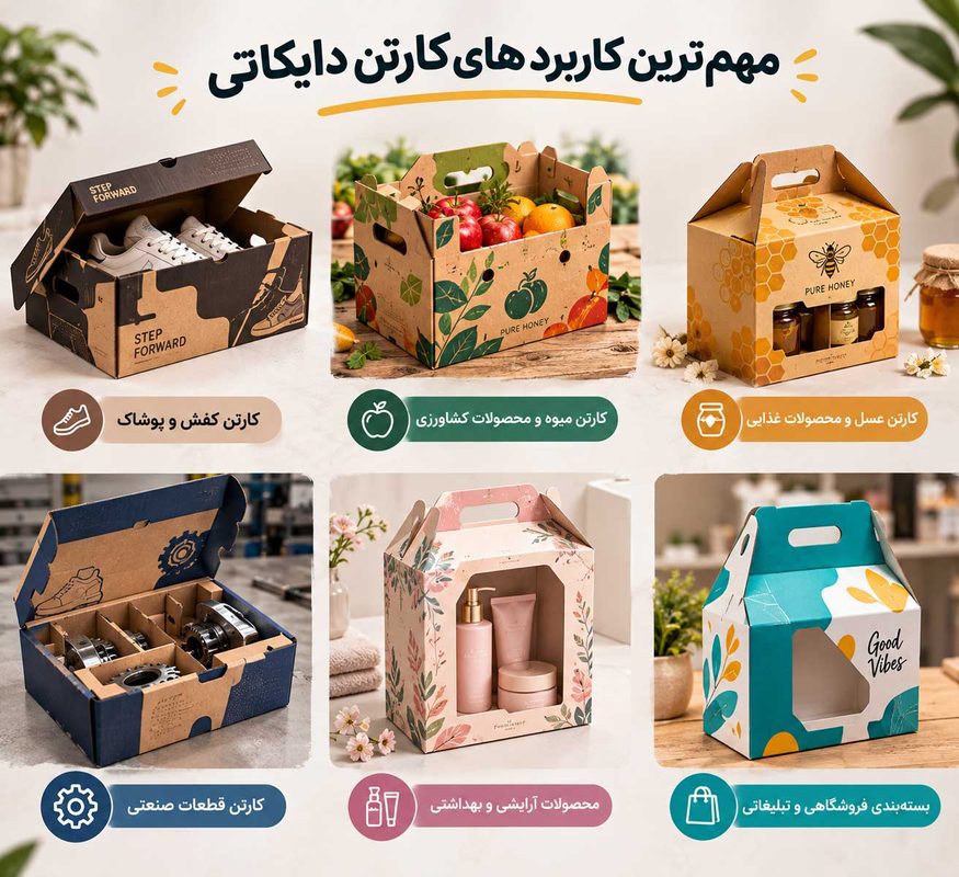 کاربرد کارتن دایکاتی