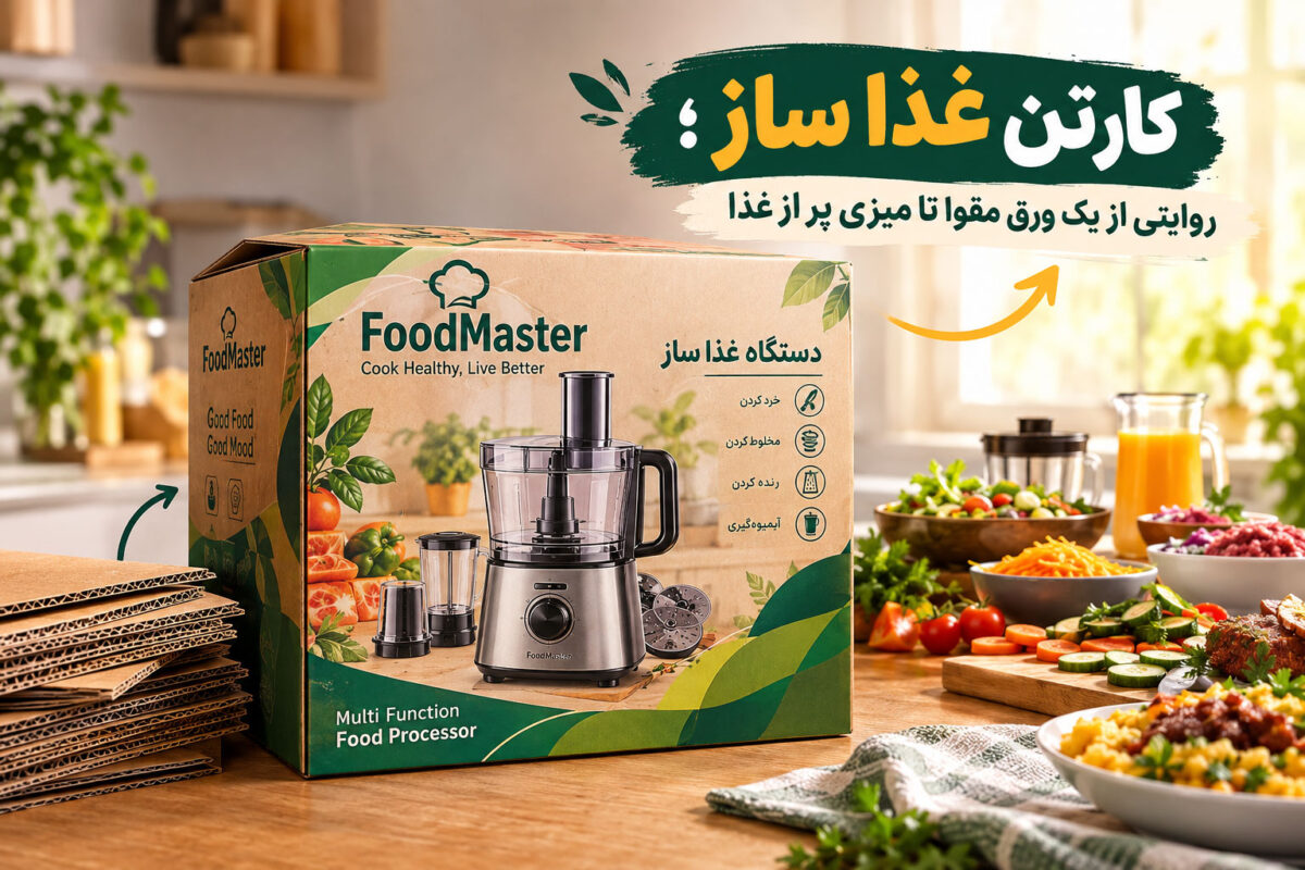 کارتن غذا ساز